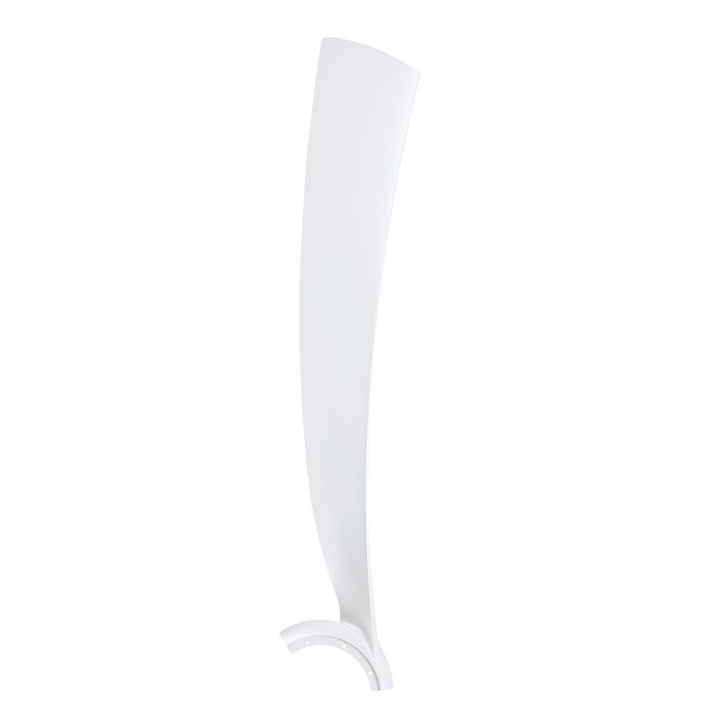 Wrap Custom 84 inch Indoor/Outdoor Ceiling Fan Blade Set of 3 - Matte White